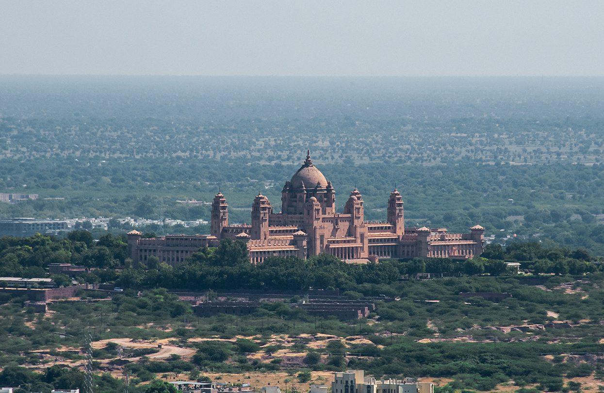 Umaid Bhawan Palace is today a large luxury hotel by Stefano Barzellotti