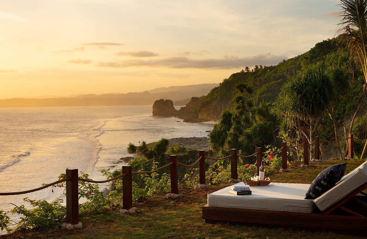 The Pool Villa comes with uninterrupted views of the sea