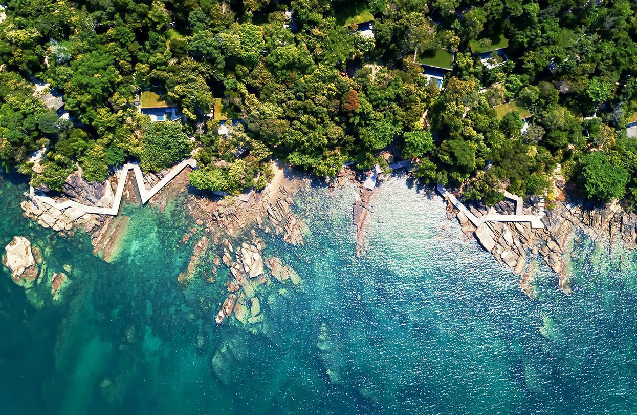 Krabey Island hides the eco-conscious private resort of Six Senses