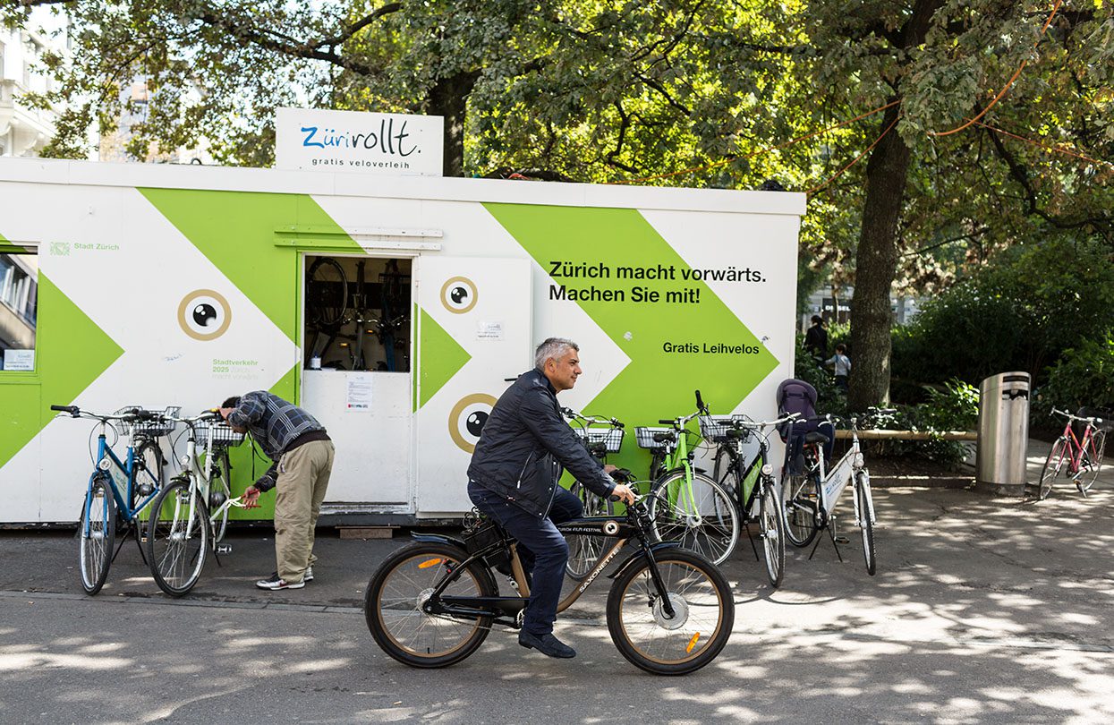 Züri Rollt, image by Elisabeth Real, Zürich Tourismus