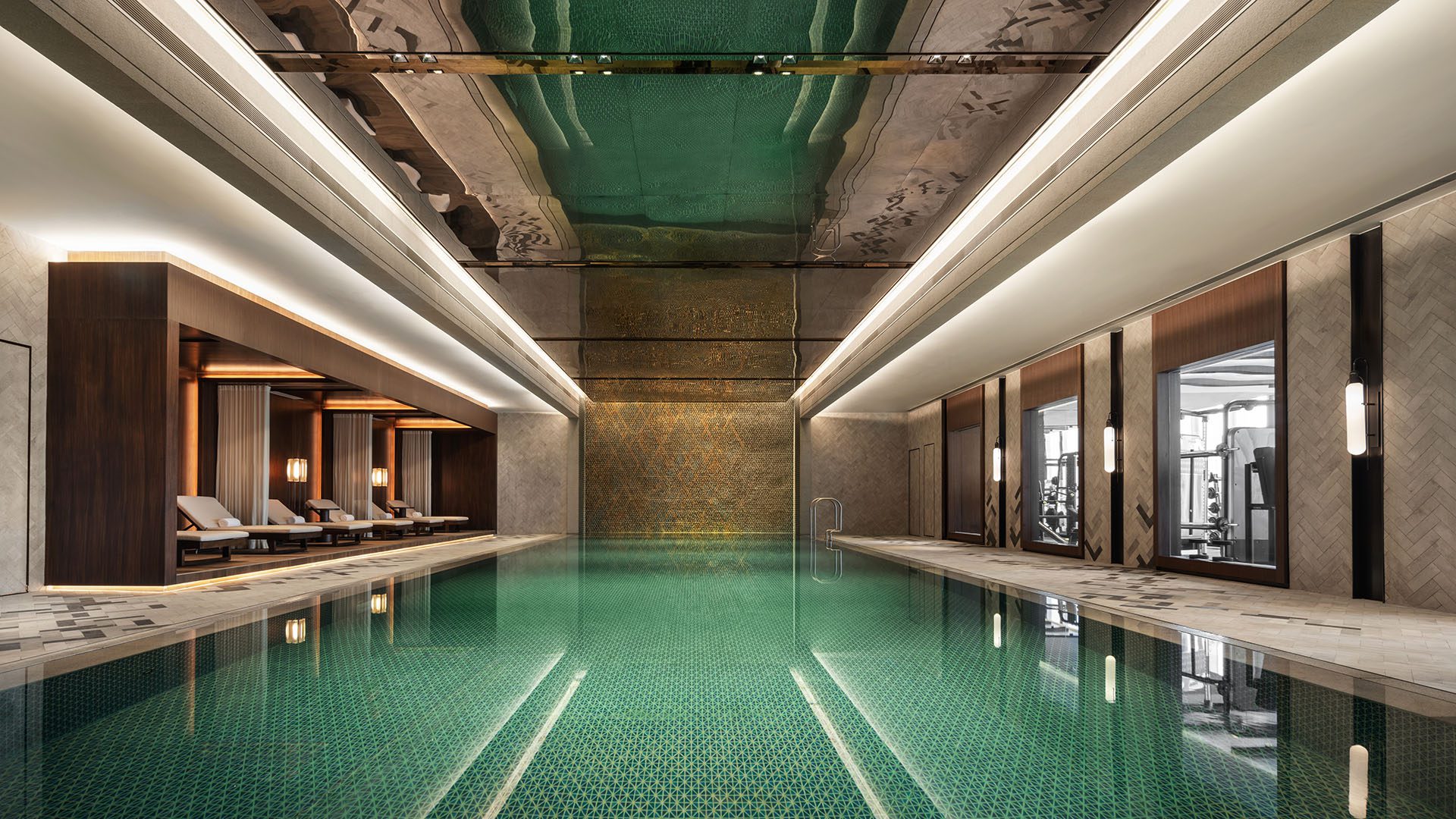 Andaz Macau indoor pool Andaz Macau indoor pool